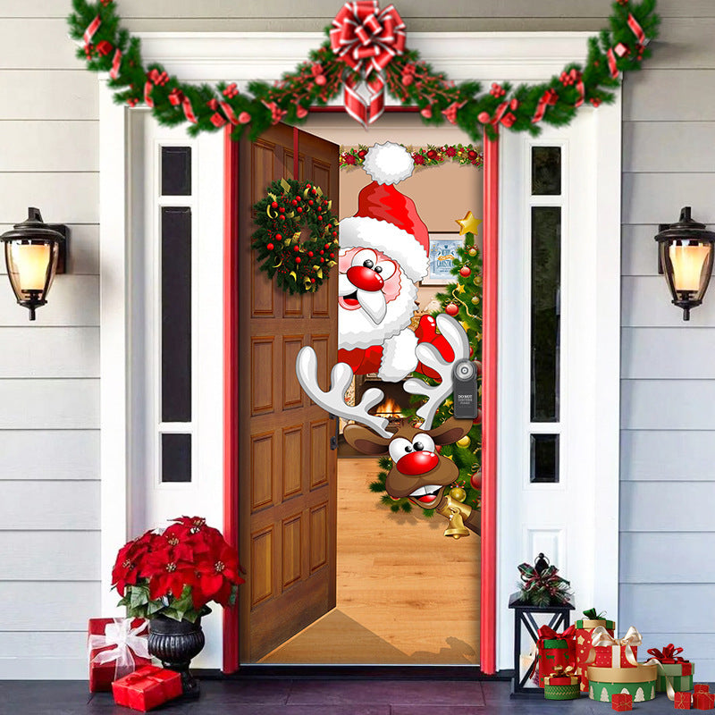 🎅Christmas Sale 50% OFF🎄Christmas Front Door Decoration - vimin