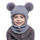 🔥Hot Sale 49% OFF🔥Children's winter hat with ear muffs and pom-poms