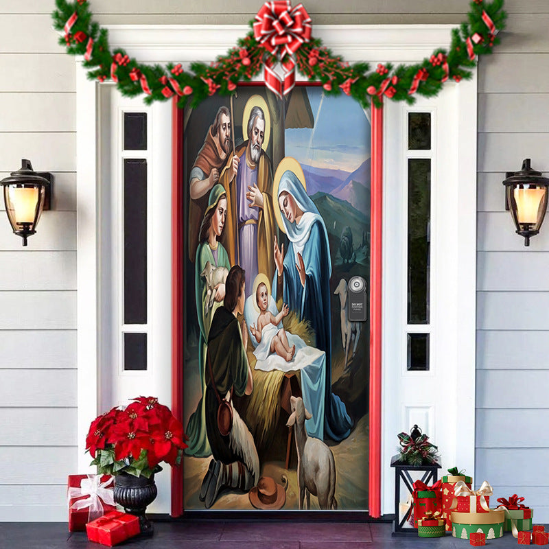 🎅Christmas Sale 50% OFF🎄Christmas Front Door Decoration - vimin