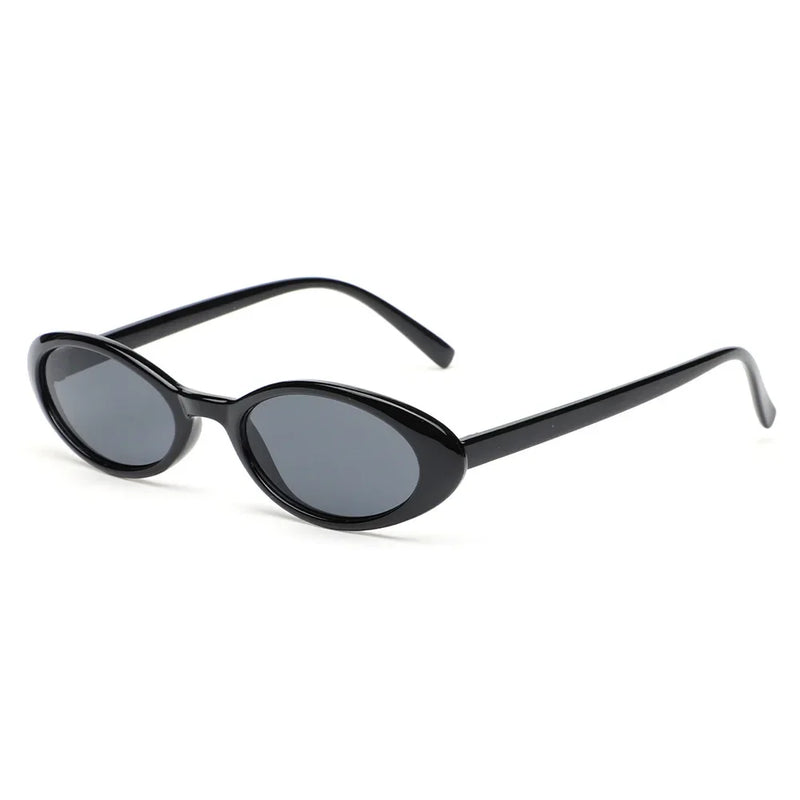 Sleek Oval Sunglasses