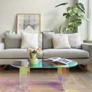 Iridescent Acrylic Table