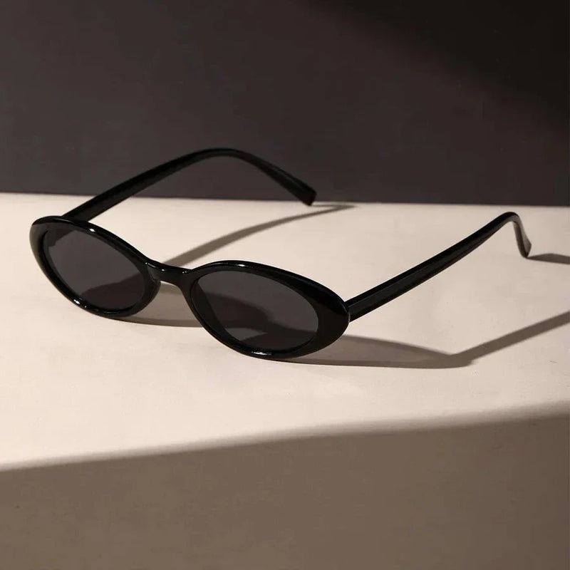 Sleek Oval Sunglasses