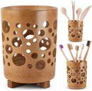 Bamboo Brush Holder