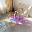 Iridescent Acrylic Table