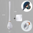 Modern Home Flexible Silicone Baseball Shaped Toilet Brush