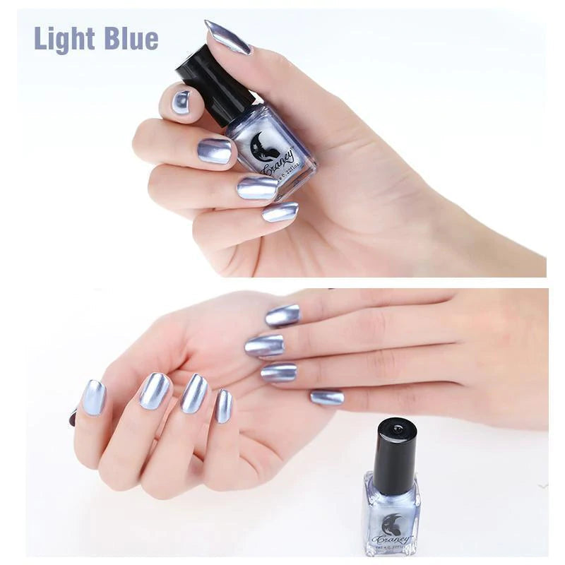 💅2025 Hot Sale 49% OFF💅GLAMOROUS METALLIC MIRROR NAIL POLISH