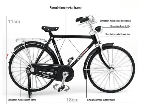 DIY Bicycle Model Scale