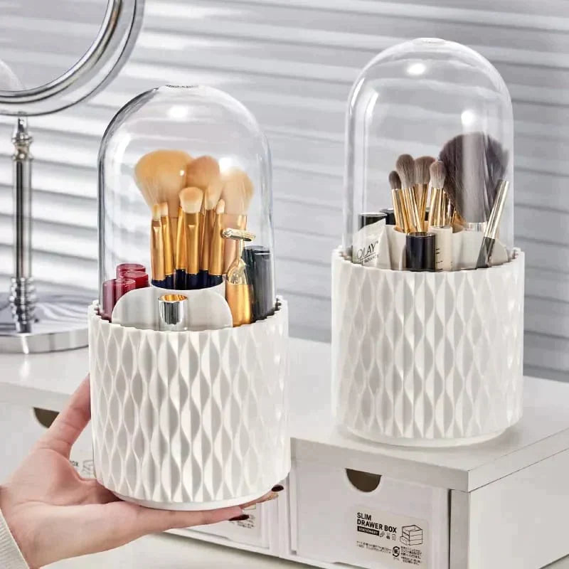 🔥Hot Sale - Today 49% OFF🔥Sleek 360° Spinning Makeup Brush Holder