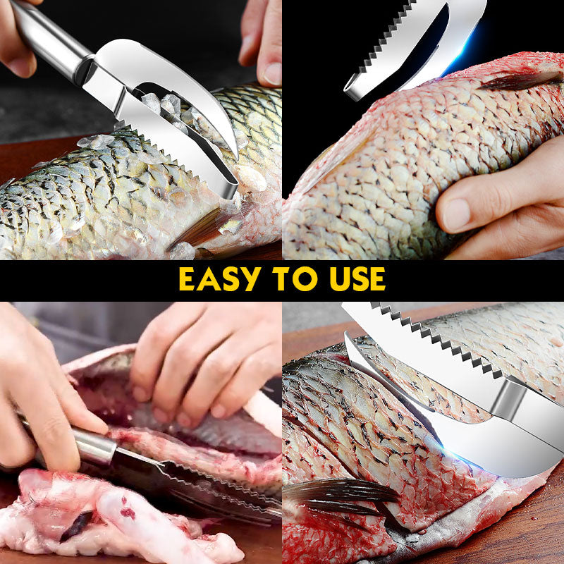 🔥🔥Limited Time Offer🔥🔥Stainless Steel 3-in-1 Fish Maw Knife