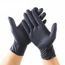 Disposable Black Nitrile Gloves - Household Cleaning Safety Tools