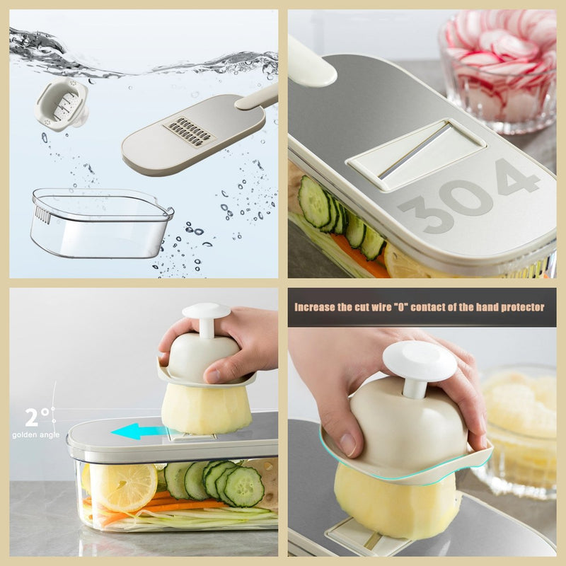 🔥Kitchen Helper🔥Multifunctional vegetable slicer