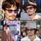 Celebrity Johnny Depp Transparent Oval Sunglasses For Men -FunkyTradition