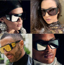 Celebrity Oversize Square Sunglasses For Men And Women -FunkyTradition