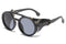 Celebrity Steampunk Round Cap Sunglasses For Men And Women -FunkyTradition