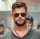 Chris Hemsworth Extraction Movie Square Sunglasses For Men-FunkyTradition