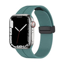 Silicone Magnetic Folding Band For iPhone Watch