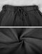 🔥Plus Size Solid Color Elastic Waist Loose Cropped Trousers