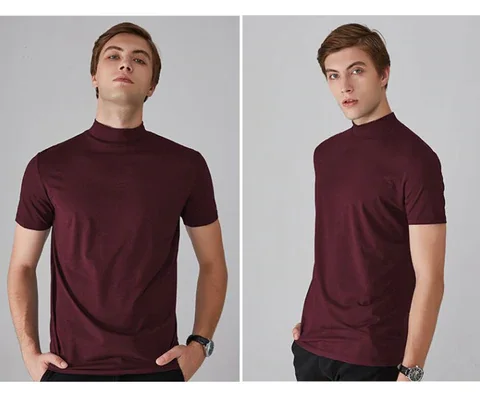 🎁Limited time 40% OFF⏳Men's T-shirt with Collar and Slim Fit✈️Free Shipping