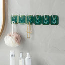 Multifunctional Transparent 6 Hooks