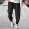 Men's Linen Casual Bloomers Harem Belted Pants