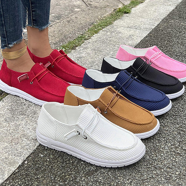 🔥LAST DAY 49% OFF – Women's Casual Breathable Canvas Sneakers