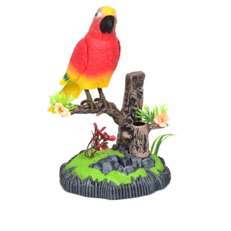 🎁Hot Sale 40% OFF⏳Electric Battery Operated Control Voice-Parrots