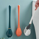 Modern Home Flexible Silicone Baseball Shaped Toilet Brush