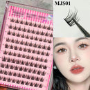 Waterproof Glue-free Realistic False Eyelashes - vimin