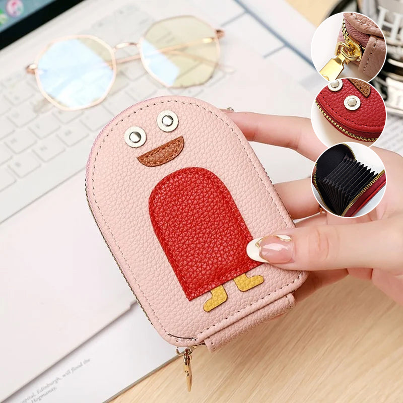 🔥Spring New🔥Cute Penguins PU Credit Card Coin Wallet