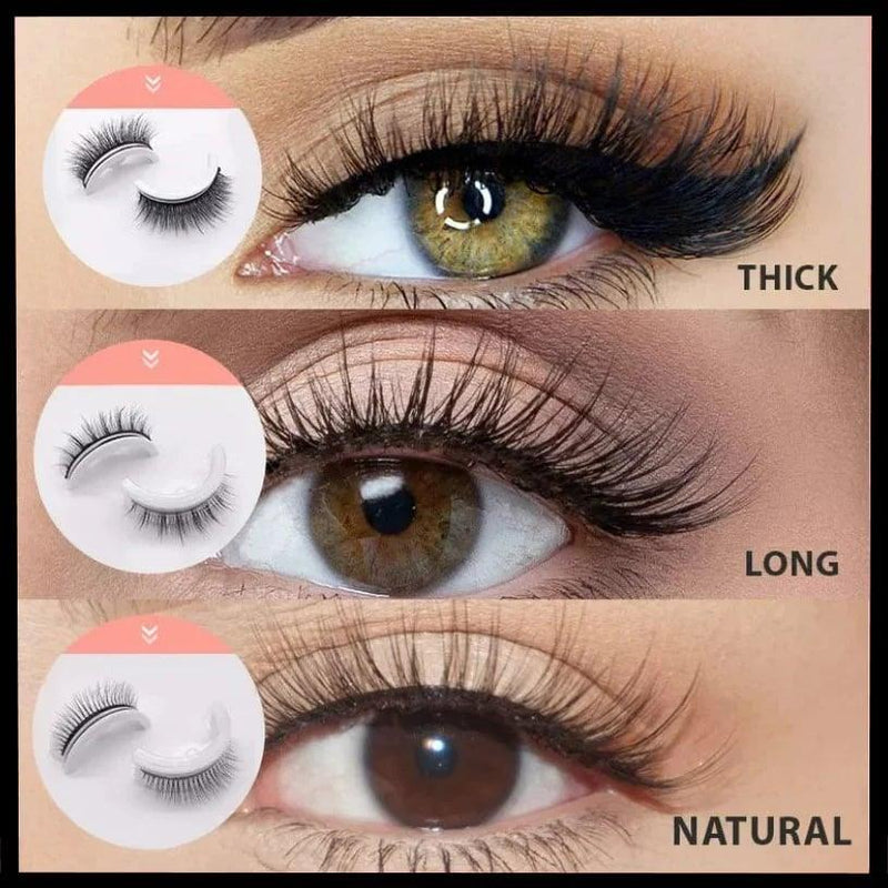 🔥Hot sale🔥Reusable self-adhesive false eyelashes