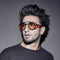 Funky Leather Cap Ranveer Singh Sunglasses-FunkyTradition