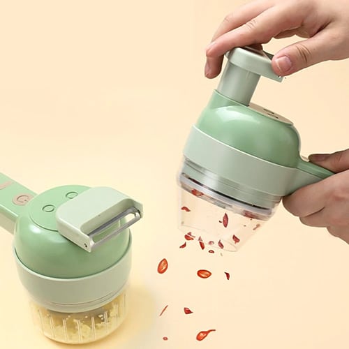 🔥Hot sale🔥 Electric Vegetable Slicer 4 in 1