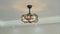 Reversible 3 Speeds Vintage Brown Ceiling Fan