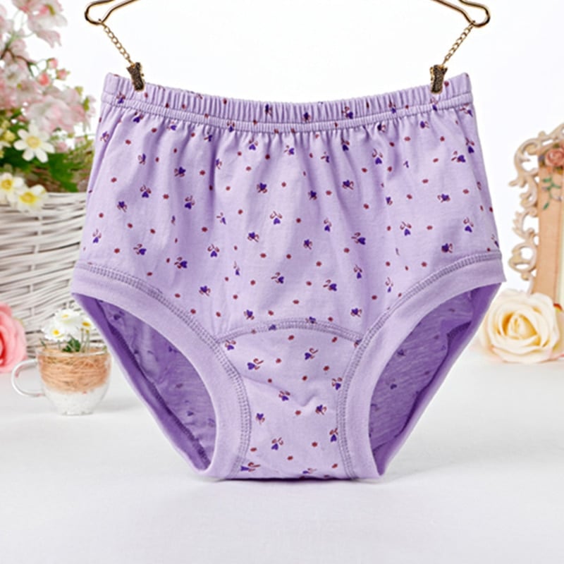 🎁2025 New Hot Sale 49% OFF🎁High-Waist Ladies Cotton Panties Plus Sizes