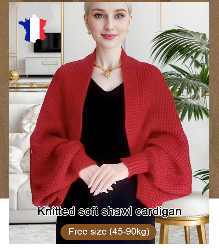 ✨Limited Time Offer✨Women’s Knitted Soft Shawl Scarf Cardigan - vimin