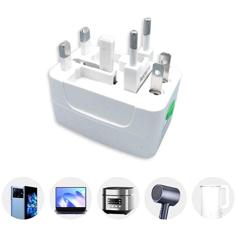 Universal Travel Adapter Plug for USA/ EU/ UK/ AUS