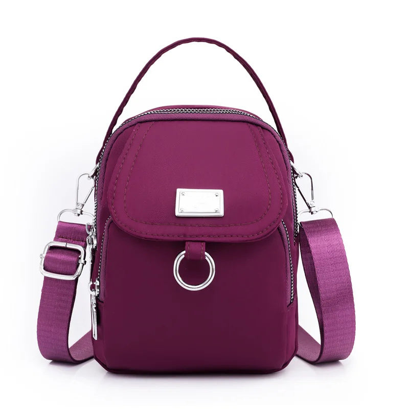 Waterproof Women's Crossbody Bag. Elegant Oxford Messenger Bags Simple for Work