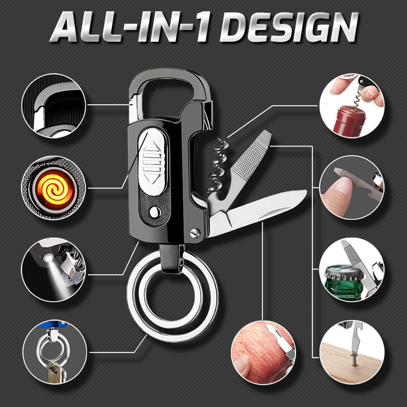 🔥Hot Sale🔥All-in-One Keychain Lighter