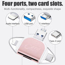 ⏰Best price Only Today⏰4-in-1 Multifunctional Card Reader with Multiple Ports