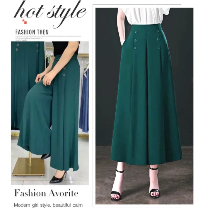 👖【Fashion Slim Fit】Hot Sale-Pleated Wide Leg Pants✈️Free Shipping Today