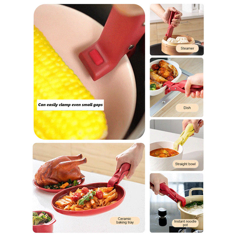 🎄Kitchen Goodies time-limited 49% OFF✨Multi-Purpose Anti-Scald Bowl Holder Clip for Kitchen