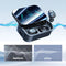 Wireless Bluetooth Headset with 2000mAh Charging Bin and HD Mirror Digital Display