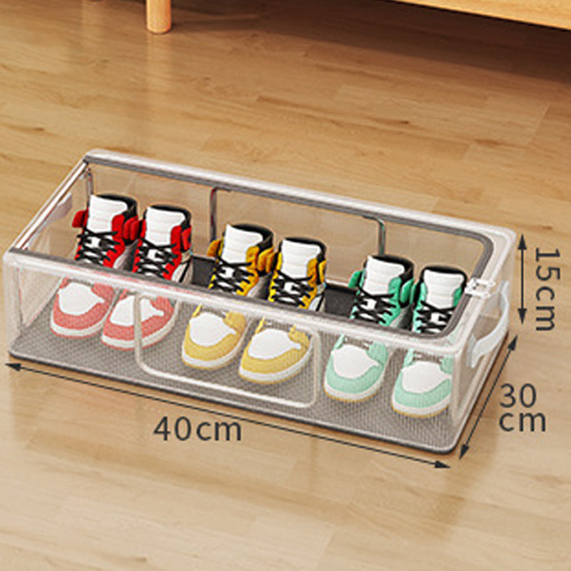 🔥Hot sale 50% Off🔥PVC Shoe Storage Box - Waterproof & Foldable