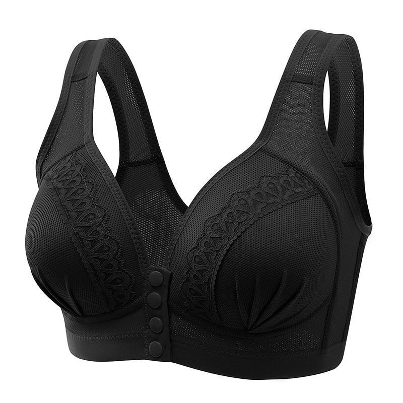 🔥Hot sale🔥Front Button Breathable Skin-Friendly Cotton Bra