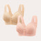 💘2025 Front Button Breathable Skin-Friendly Cotton Bra