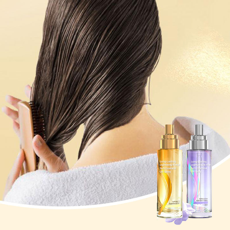 🔥Hot Sale 60% OFF ONLY TODAY🔥Long-Lasting Lightweight Hair Soft Essential Oil Spray