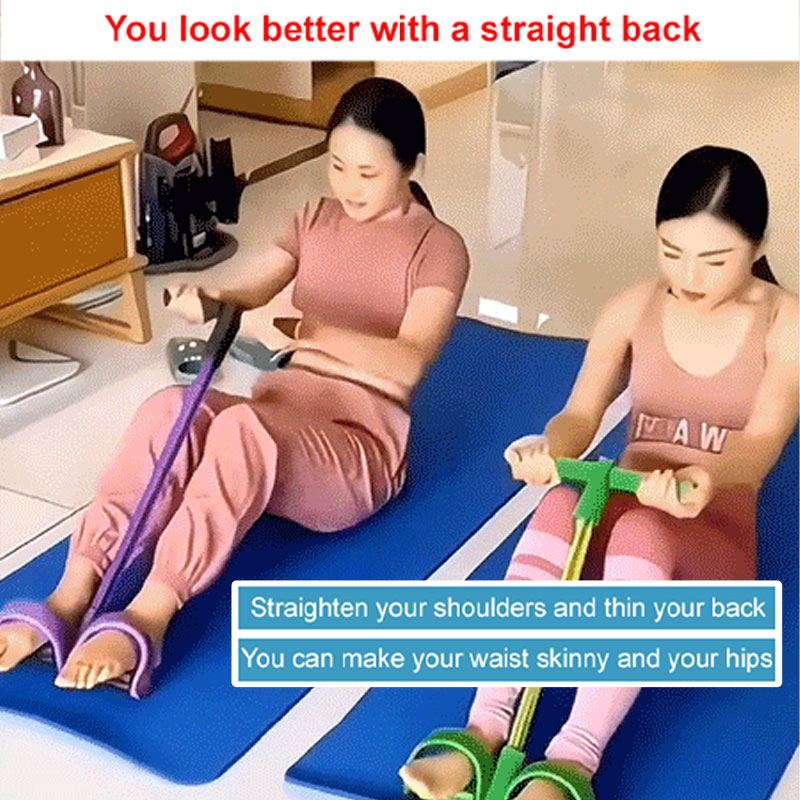 🧘🏻‍♀️🧘🏻‍♀️Multifunctional Pedal Puller Resistance Rope