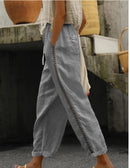 🔥BIG SALE ONLY TODAY! -Linen and cotton blend women's summer pants