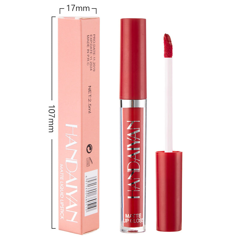 💄🫦💦Waterproof Non-Stick Matte Lip Glaze