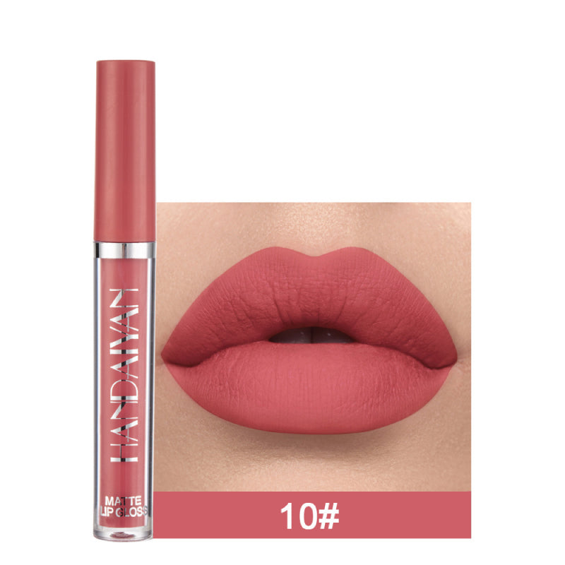 💄🫦💦Waterproof Non-Stick Matte Lip Glaze